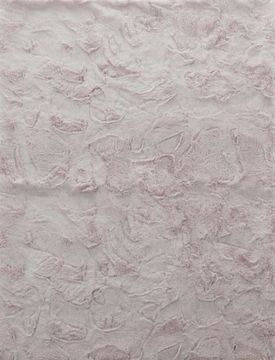 Lux Rabbit Throw - Blush