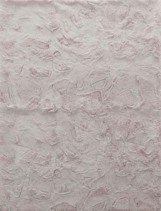 Lux Rabbit Throw - Blush