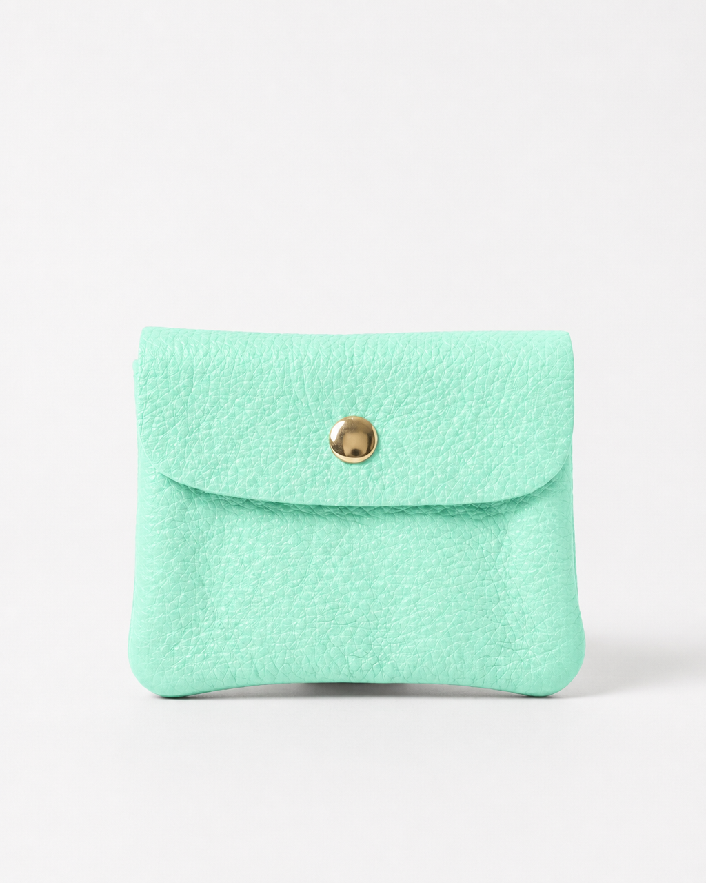 Wallet - Pebble Leather - Aqua (Limited Edition)