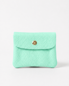 Wallet - Pebble Leather - Aqua (Limited Edition), view 1