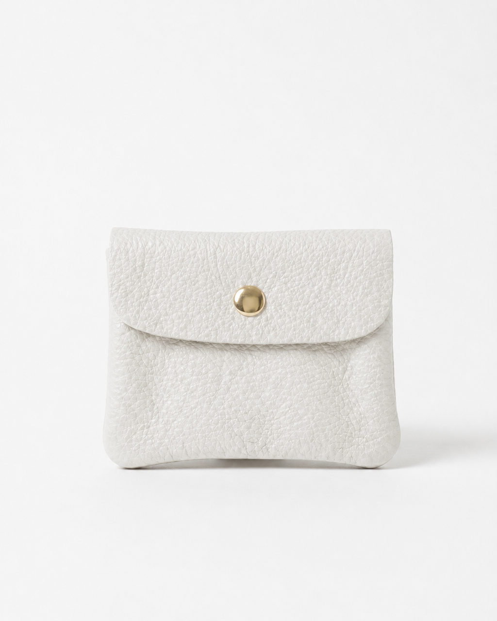 Wallet - Pebble Leather - White (Limited Edition)
