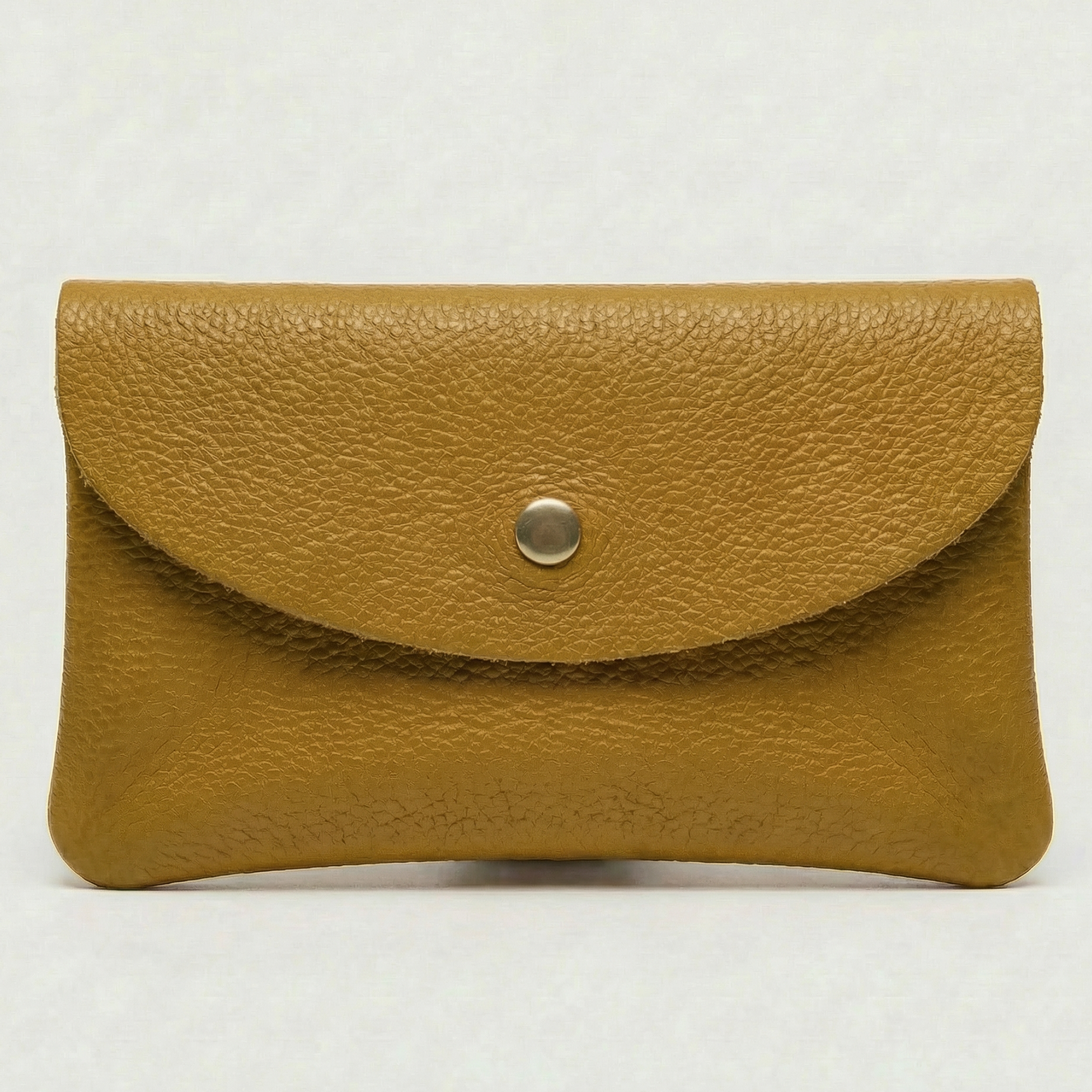 Wallet - Pebble Leather - Mustard (Limited Edition)