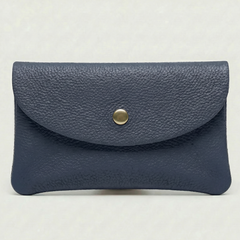 Wallet - Pebble Leather - Navy, view 3