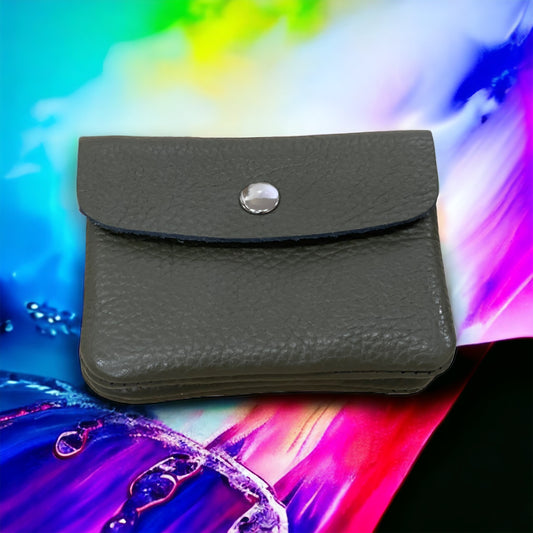 Mini Coin Wallet Mini Coin Wallet - Pebble Leather – Tourance