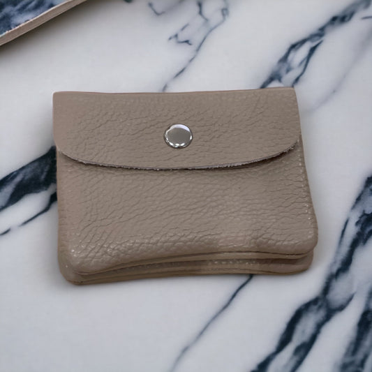 Mini Coin Wallet Mini Coin Wallet - Pebble Leather – Tourance