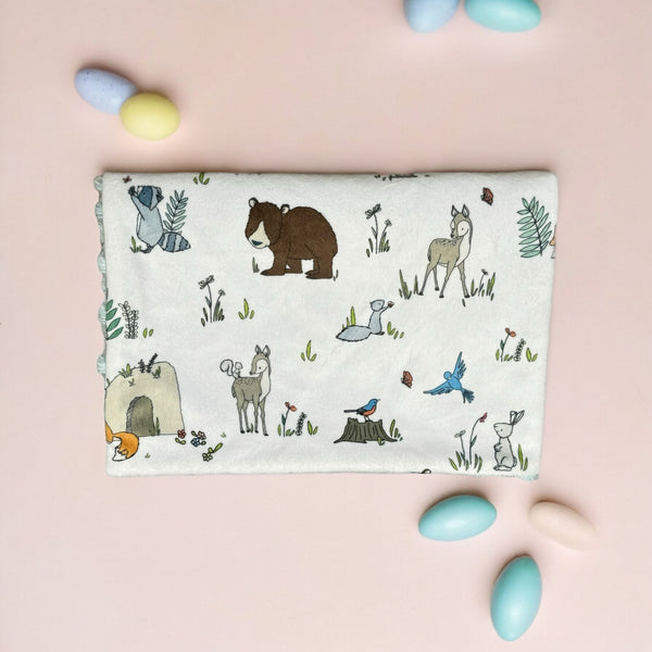 Baby Blanket - Little bears and friends