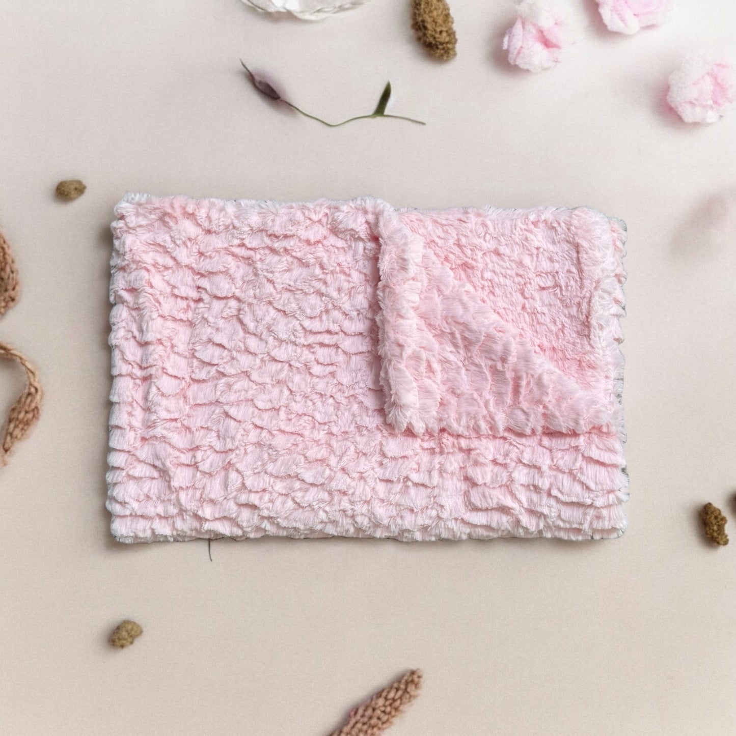 Baby Blanket - Seashell Pink