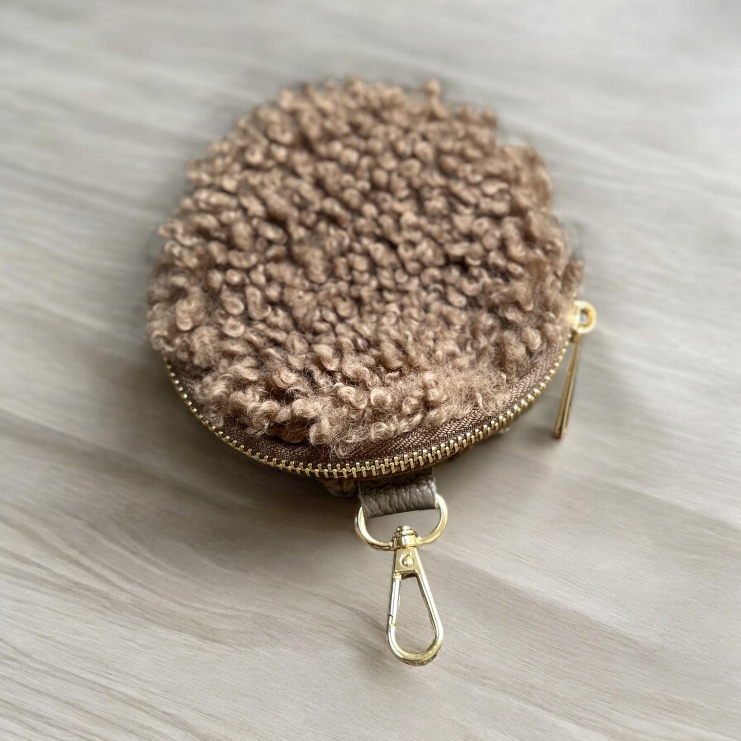 Coin Wallet - Teddie - Mocha