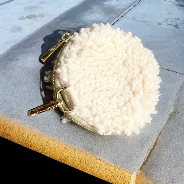 Coin Wallet - Teddie - Ivory