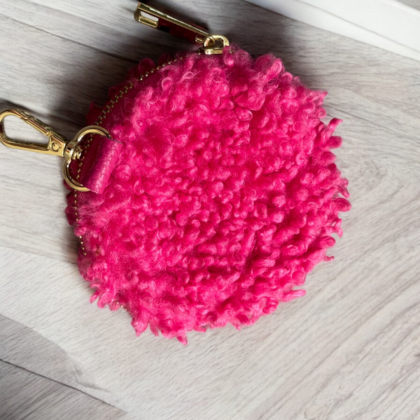 Coin Wallet - Teddie - Magenta