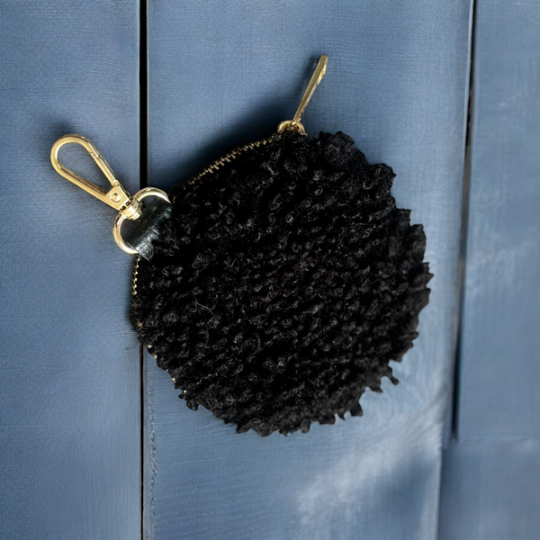 Coin Wallet - Teddie - Black