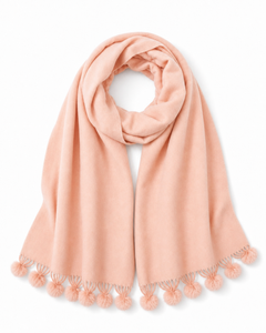 Pom Pom Wrap – Pink, view 1