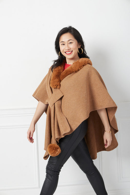 Bella Shawl - Camel