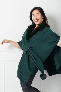 Bella Shawl - Green, view 10