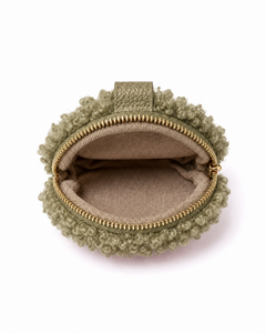 Coin Wallet – Teddy – Olive, view 2