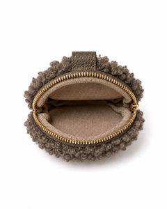 Coin Wallet – Teddy – Taupe, view 2
