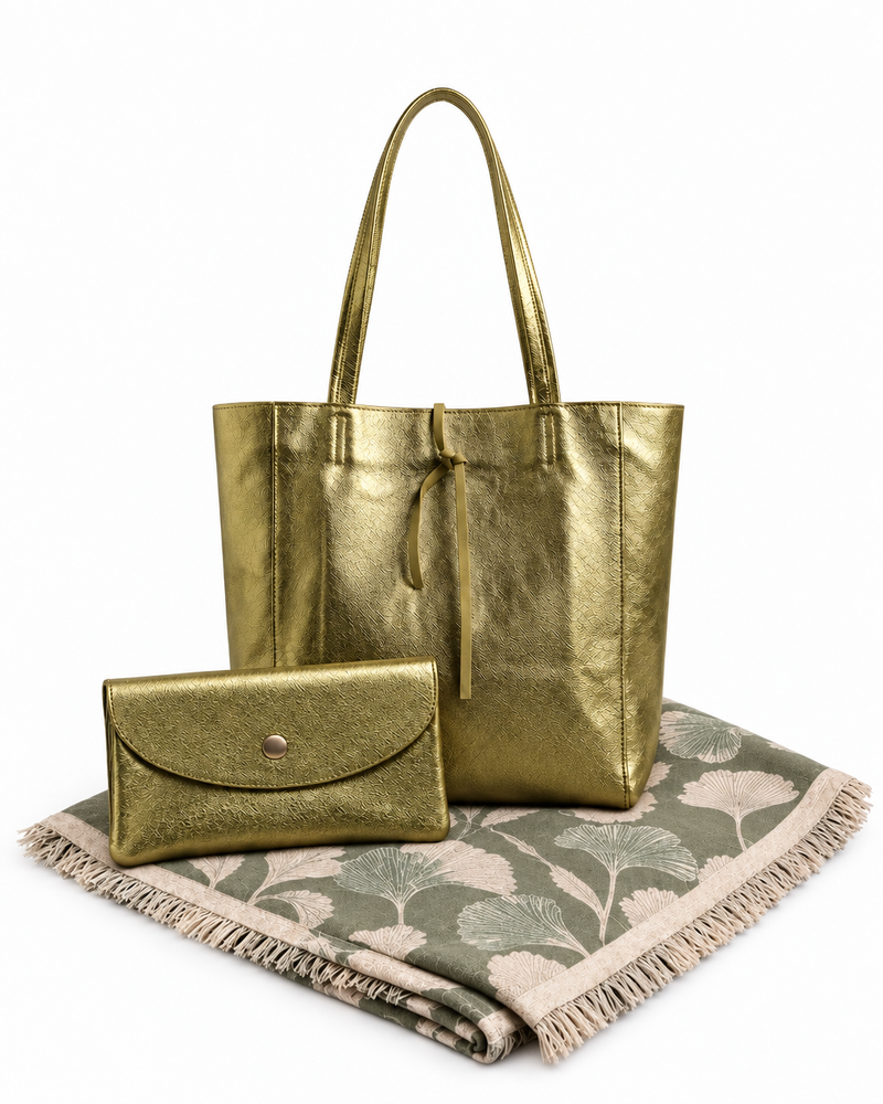 The Pistachio - Tote, Wallet & Wrap Bundle