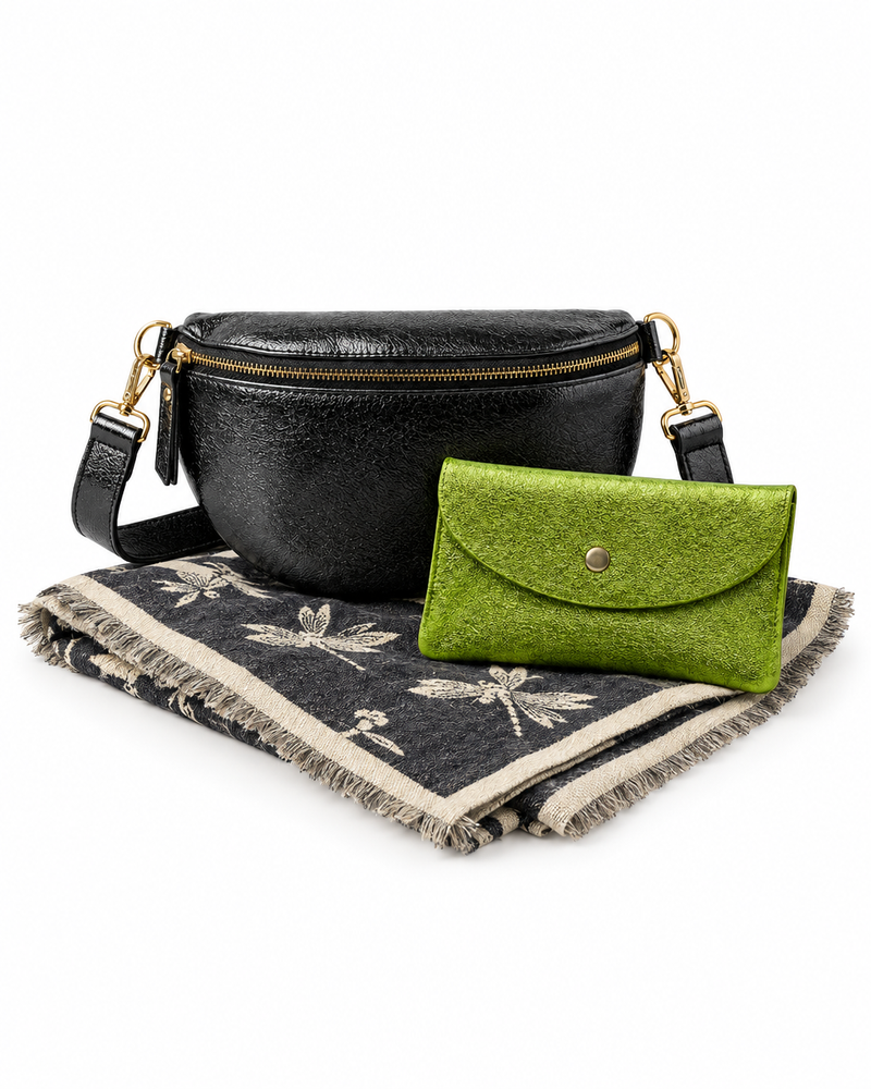 The Winter Warm - Fanny Bag, Wallet & Wrap Bundle