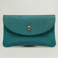 Wallet - Pebble Leather - Turquoise (Limited Edition), view 3