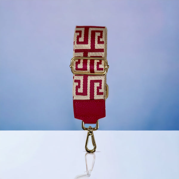 Guitar Belt Strap - Valencia Magenta