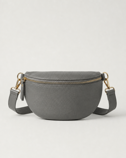 Fanny Bag - Pebble Leather - Grey (Limited Edition)