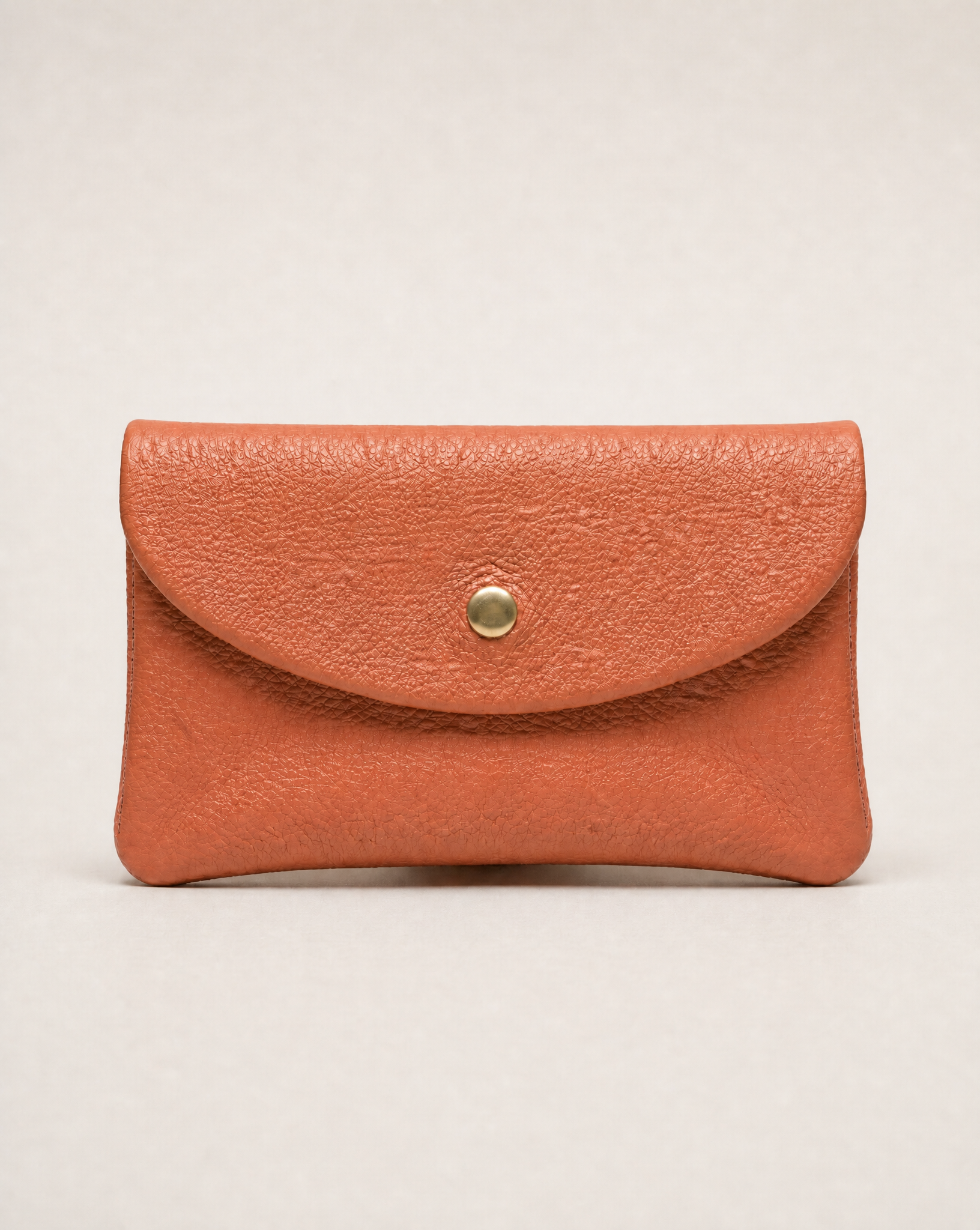 Wallet - Pebble Leather - Papaya (Limited Edition)