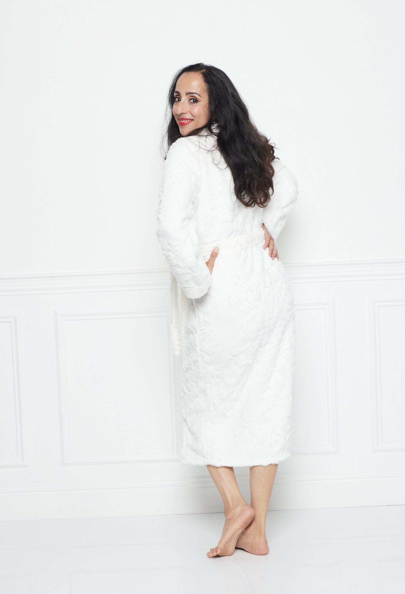 Cozy Robe - Victoria white