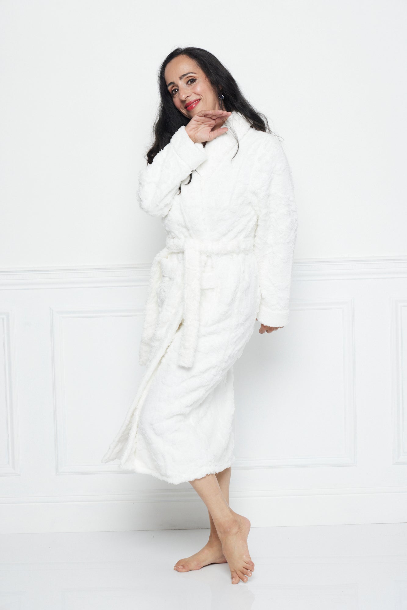 Cozy Robe - Victoria white