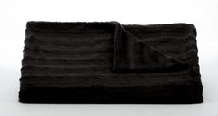 Channel Black Throw, view 2