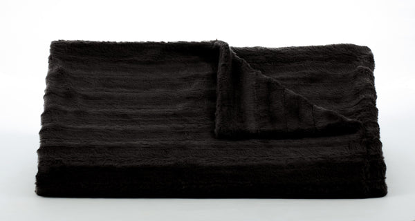 Channel Black Throw