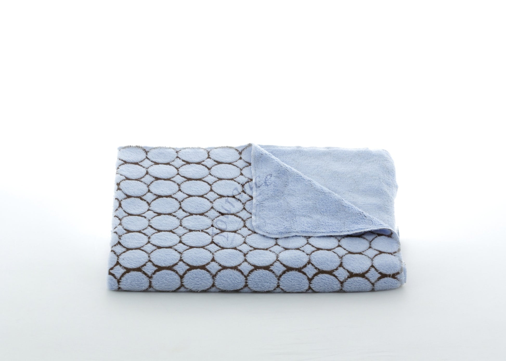 Swaddling Blanket – Candy Dot Blue  with Tourance watermark