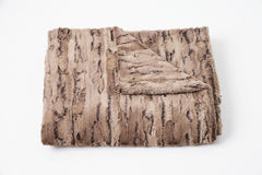 Aspen Throw in Chestnut, view 2