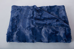 Lux Throw in Navy, view 1